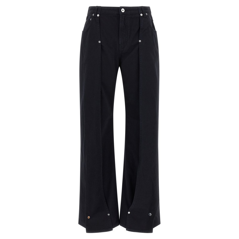 'The Snap-Button Denim' jeans