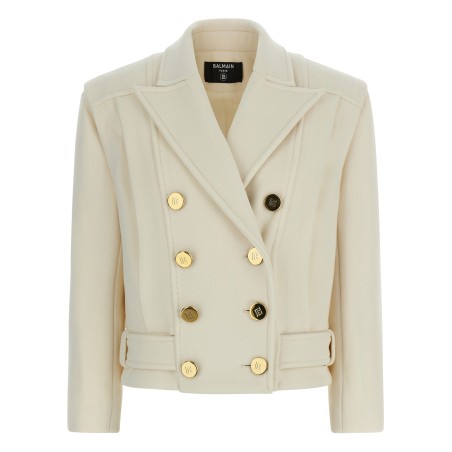 Double-breasted coat