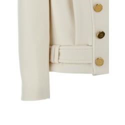 Double-breasted coat