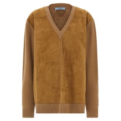 Suede sweater