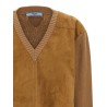 Suede sweater