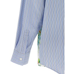 Patterned inserts shirt