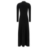 Cashmere and silk dress