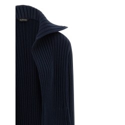 Ribbed cardigan