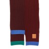 Wool asymmetrical scarf