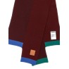 Wool asymmetrical scarf