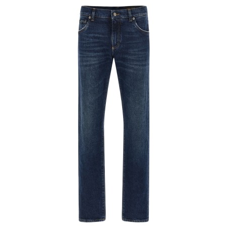 Logo plaque jeans
