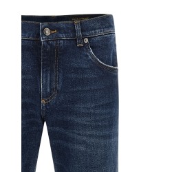 Logo plaque jeans