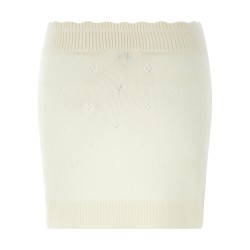 Jacquard logo skirt