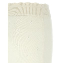 Jacquard logo skirt