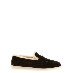 Suede loafers