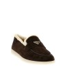 Suede loafers