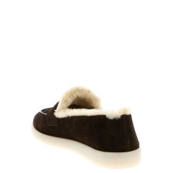 Suede loafers