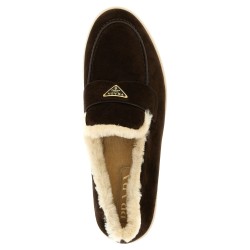 Suede loafers