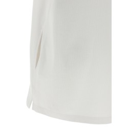 Intarsia collar dress