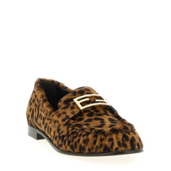 'Baguette' pony hair loafers