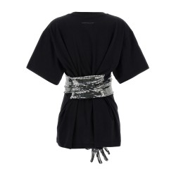 Sequin gloves T-shirt