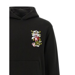 'Wild Tiger Embroidered' hoodie