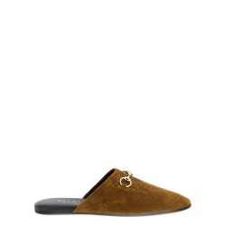 'GG' suede mules