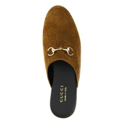 'GG' suede mules