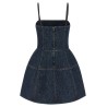 'FF' denim dress