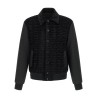 Velvet bomber jacket