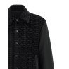 Velvet bomber jacket
