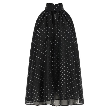 'Halterneck Bow' top