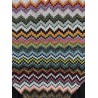 Zigzag one-piece swimsuit