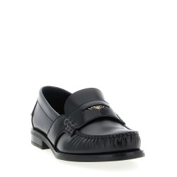 Leather loafers