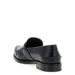 Leather loafers