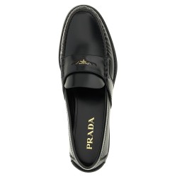 Leather loafers