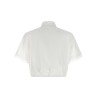 Lace insert shirt