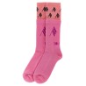 Double layer logo socks