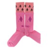 Double layer logo socks