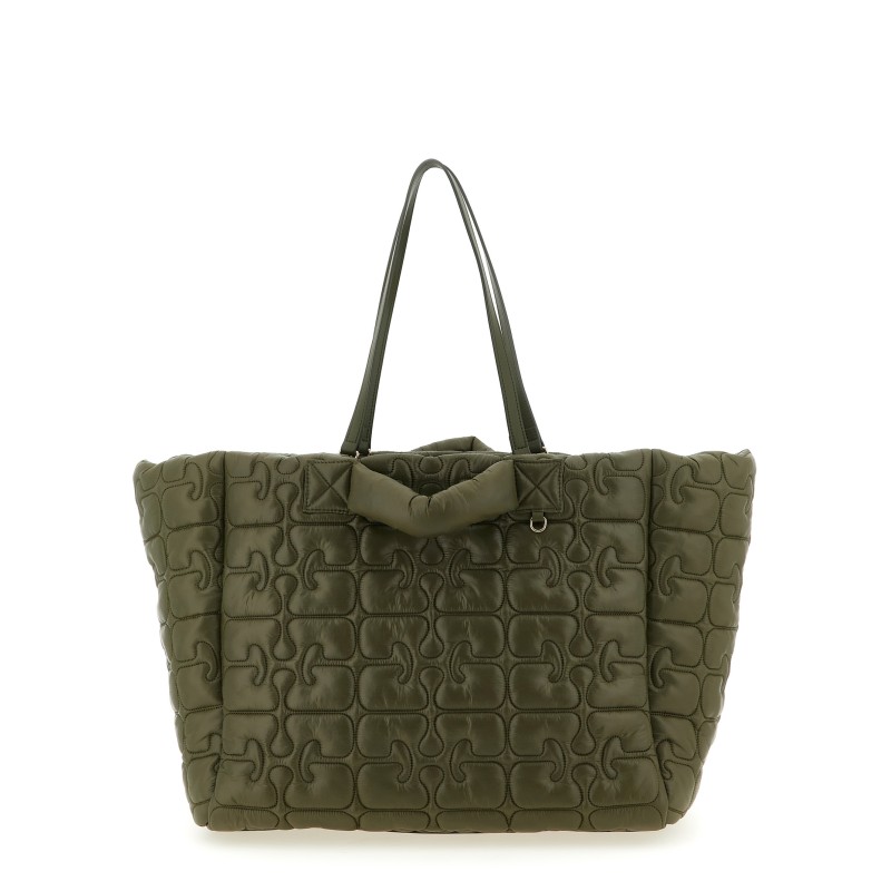 'Quilted Re-Tech XXL Tote' shopping bag