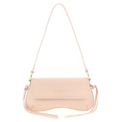 Leather shoulder bag