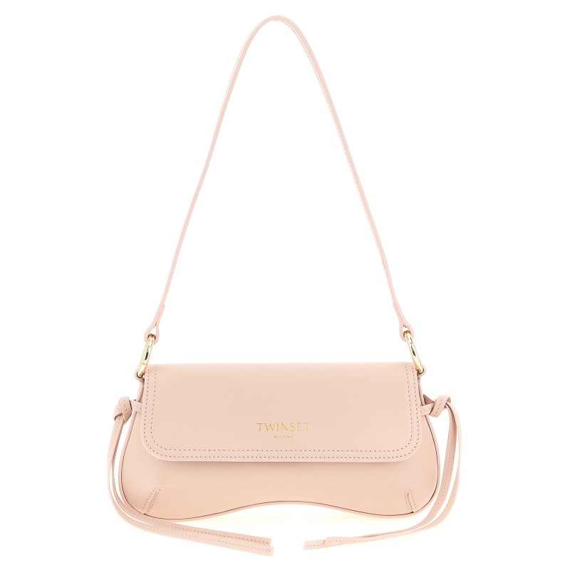 Leather shoulder bag