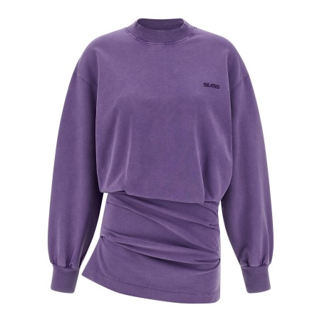 Faded sweatshirt dress