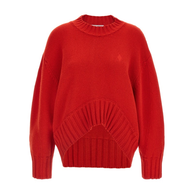 Asymmetrical hem sweater
