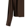 Silk polo shirt