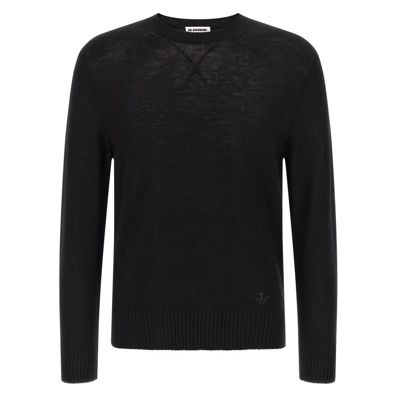 Logo embroidery sweater