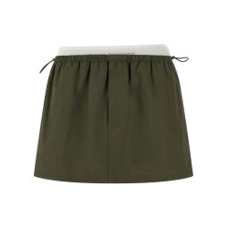 Double layer waist skirt