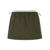 Double layer waist skirt