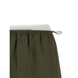 Double layer waist skirt