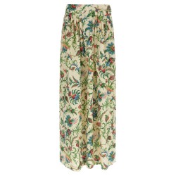 Floral pattern skirt