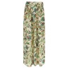Floral pattern skirt