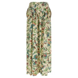 Floral pattern skirt