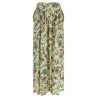 Floral pattern skirt