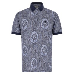'Arnica Paisley' polo shirt
